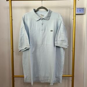 Classic Lacoste Polo in Light Blue